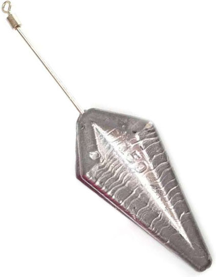 Greutate Sinker Yuki Pyramid Surf Sinker Portocaliu Fosforescent 90gr
