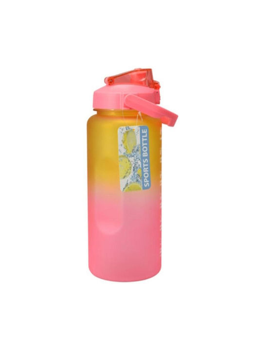 Excellent Houseware Παγούρι Πλαστικό 2000ml Ροζ