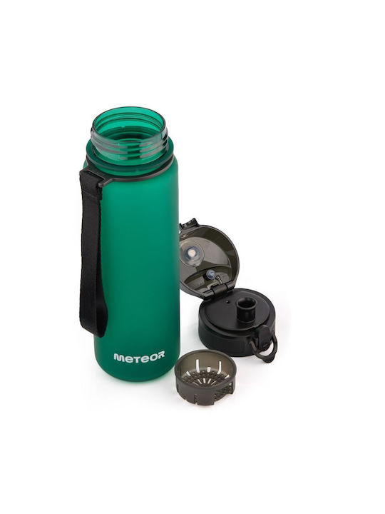 Meteor Sports Water Bottle 500ml Green