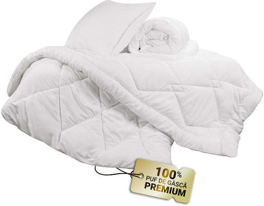 HappyNest Πάπλωμα Υπέρδιπλο Πουπουλένιο 220x240εκ. 800 800 GSM