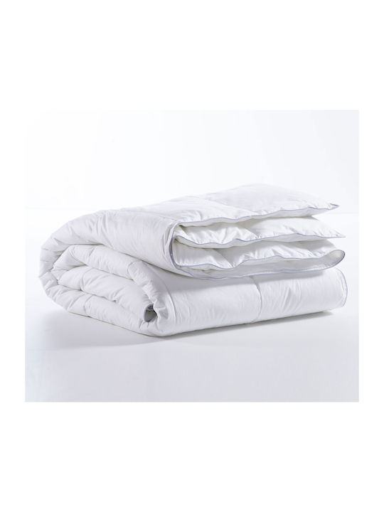Steppdecke Weiß King Size Nef-Nef Homeware Mikrofaser 240x260