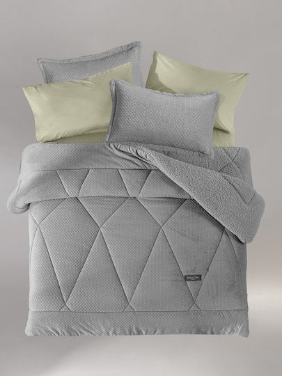 Saint Clair Комбинирано одеяло Куинсайз 220x240бр Silver 660 г/м²Gsm