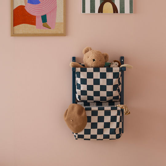 Kids Concept Παιδική Κρεμάστρα Πολλαπλών Θέσεων Βιδωτή Ξύλινη με Ράφι 40x19x60εκ.