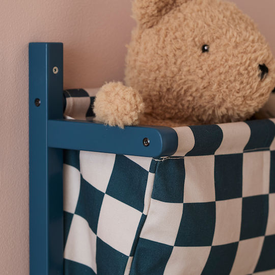 Kids Concept Παιδική Κρεμάστρα Πολλαπλών Θέσεων Βιδωτή Ξύλινη με Ράφι 40x19x60εκ.