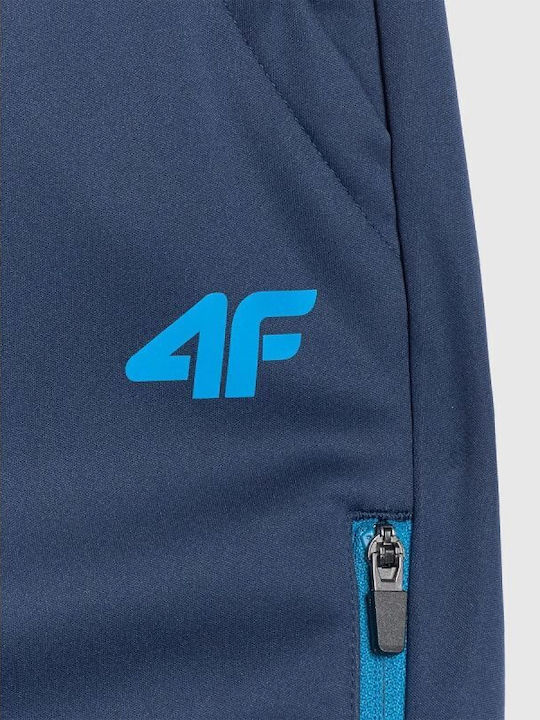 4F Pantaloni Lung De Drumeție Pentru Bărbați Albastru