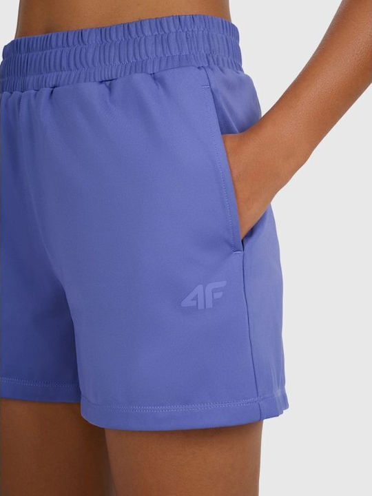 Pantaloni Scurți Sportivi Violet Pentru Femei