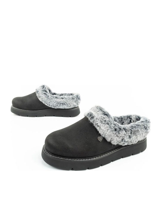 Cozy Blend Winter Women's Slippers Black