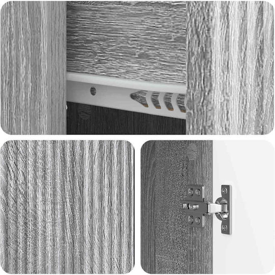 Μπουφές Ξύλινος με Συρτάρια 66x34.5x90cm Μπουφές Ξύλινος με Συρτάρια 66x34.5x90cm