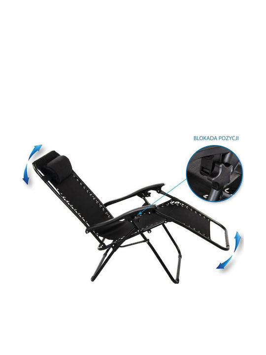 Outdoor Chair Plastic Black