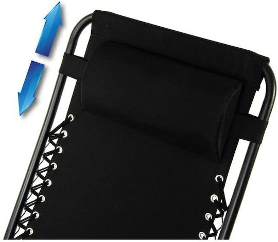 Outdoor Chair Plastic Black
