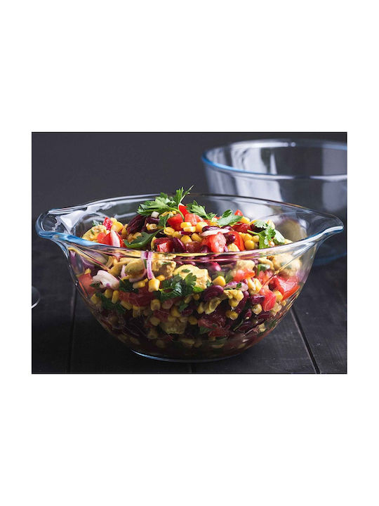 Pyrex Маса За Сервиране Кръгла Стъклена С Диаметър 27см