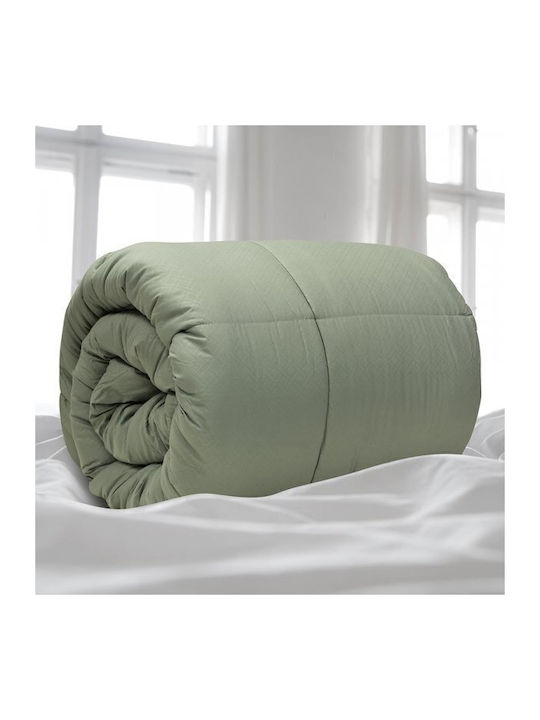 Lino Home Πάπλωμα Μονό 160x220εκ. Colcha Μέντα 120 GSM
