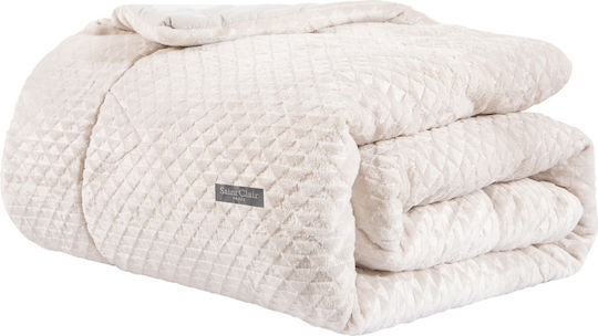 Saint Clair Duvet Cover Queen 220x240cm Baroque Ivory