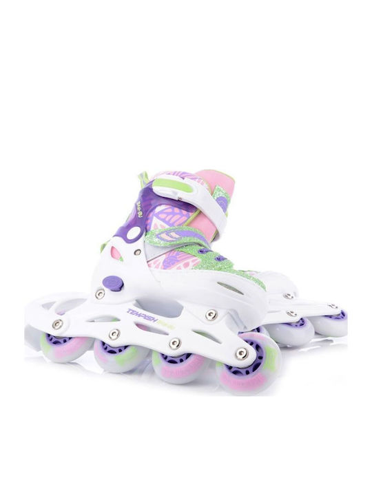 Tempish Flash Inline Einstellbare Rollers Lila Für Kinder