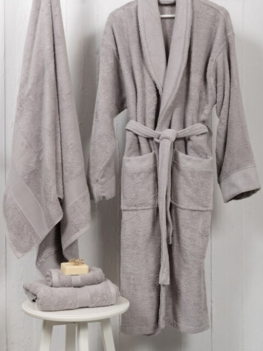Biokarpet Naf Naf Bonjour Bathrobes Lt Grey-l