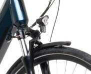 Bafang 28" Blau Elektrofahrrad Stadt