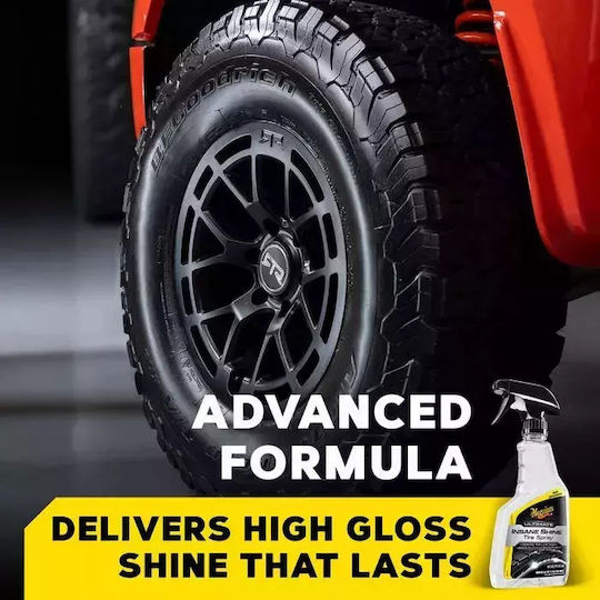 Meguiar’s Ultimate Insane Σπρέι Γυαλίσματος Ελαστικά Αυτοκινήτου 473ml