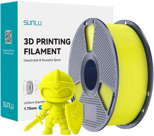 Sunlu PLA+ 3D Printer Filament Κίτρινο