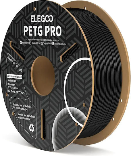 Elegoo PETG 3D Printer Filament 1.75mm Black