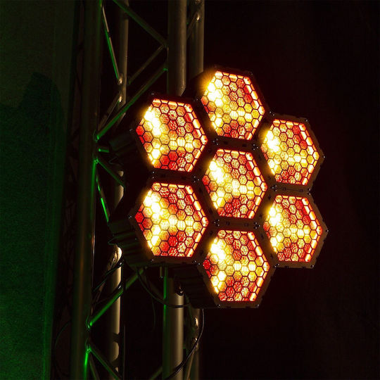 BeamZPro Прожектор LED Blinder RGB Топло Бяло