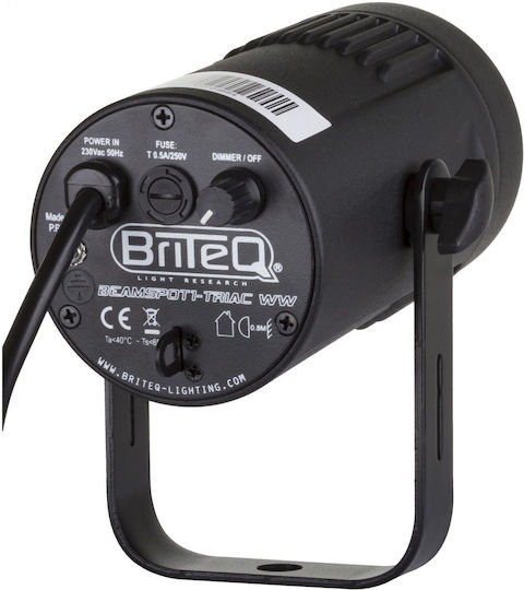 Briteq Προβολέας LED PAR BEAMSPOT-1 Triac Θερμό Λευκό