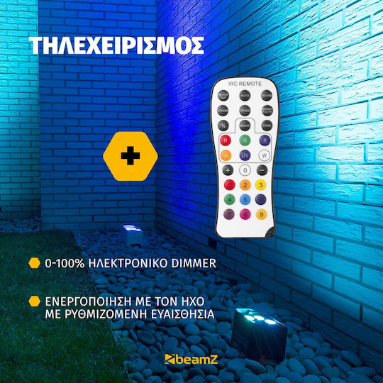BeamZPro Bewegtes Licht LED PAR BBP90 RGB / UV
