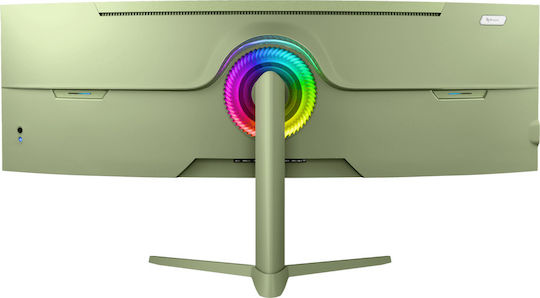 Arozzi Nova Gebogener Monitor 49" 5440x1440 165Hz mit Reaktionszeit 4ms GTG Grüne