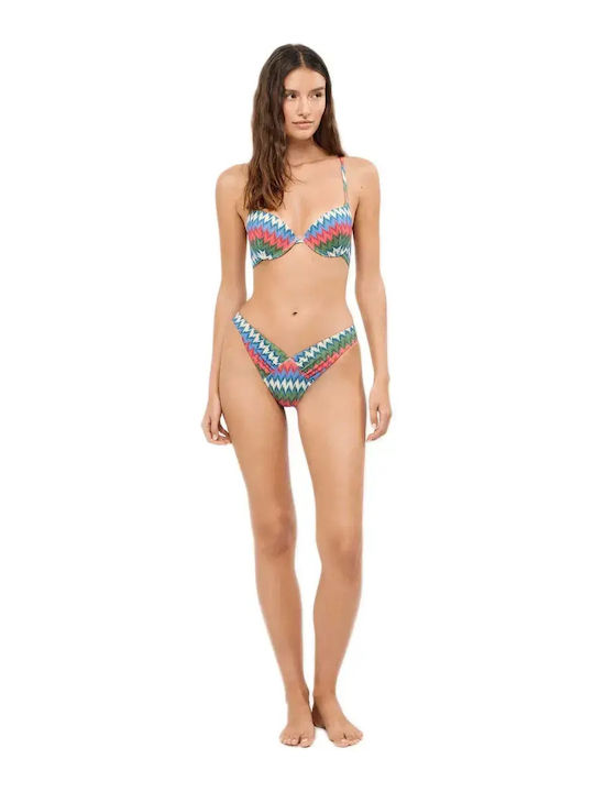 Bikini Σουτιέν με Ενίσχυση Πολύχρωμο