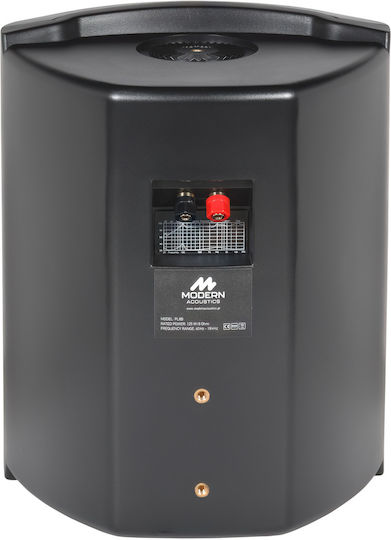 Modern Acoustics Passiv Installationslautsprecher Stück Schwarz