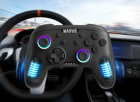 Marvo GT-80 Pact 60 Wireless & Wired Gamepad for Android / PC / PS4 / Switch / iOS Black