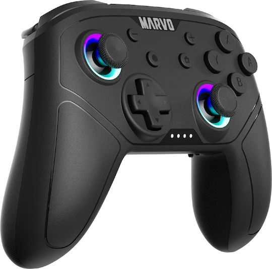 Marvo GT-80 Pact 60 Wireless & Wired Gamepad for Android / PC / PS4 / Switch / iOS Black