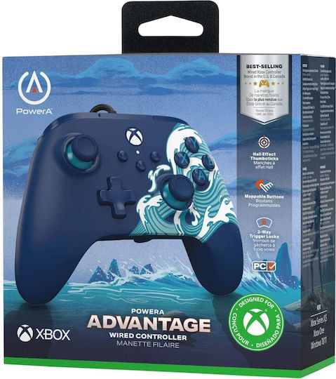 PowerA PowerA Verkabelter Controller für Xbox-Serie Aqua Wave