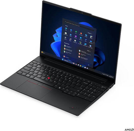 Lenovo ThinkPad E16 Gen 3 (AMD) 16" IPS FHD+ (Ryzen 7-250/16GB/512GB SSD/No OS) (GR Keyboard)