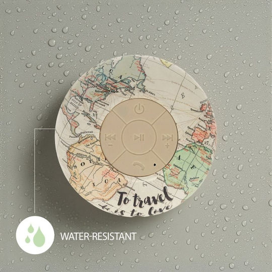 Legami Milano Travel Ηχείο Bluetooth 3W με Διάρκεια Μπαταρίας έως 2 ώρες Μπεζ
