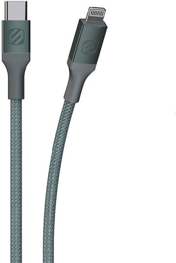 Scosche Braided la Cablu Lightning 100W Verde 1.2m (Ci4B4MG)
