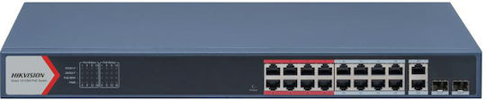 Hikvision NS-0508D Unverwaltet L2 Power over Ethernet Switch mit 8 Ports Gigabit (1Gbps) Ethernet