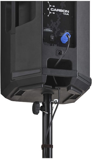 Audiophony Carbon 12A SOSPA1214 Αυτοενισχυόμενο Ηχείο PA 1500W με Woofer 12" 36x35.3x62.8εκ.