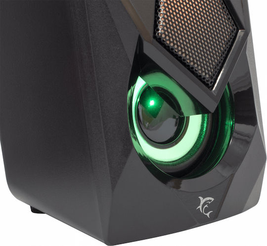 White Shark GSP-619 Beat 2.0 Speakers with RGB 6W Black