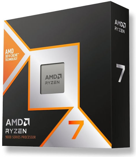 AMD Ryzen 7 9850X3D 4.7GHz Επεξεργαστής 8 Πυρήνων για Socket AM5 Tray