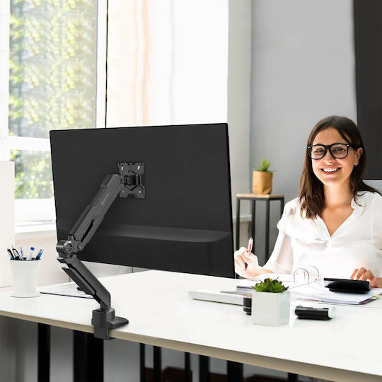 Onkron Βάση Γραφείου Οθόνης έως 34" με Βραχίονα (G90-B)