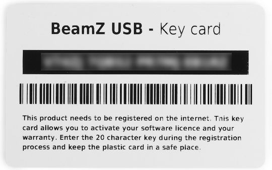 BeamZPro Usb Dmx Interface Light Rider/Esa2 DMX Dimmer για Κονσόλα Φωτισμού με 128 Κανάλια Ελέγχου και Σύνδεση USB (για PC)