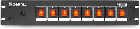 BeamZPro PS08S DMX Switch για Κονσόλα Φωτισμού με Τοποθέτηση Rack