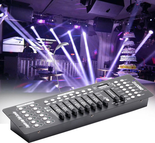 DMX512 DMX Controller Lighting Console with 192 Control Channels