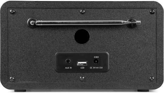 Audizio Avio Επιτραπέζιο Ραδιόφωνο Ρεύματος DAB+ με Bluetooth και USB Ασημί