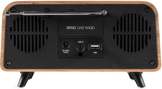 Audizio DESIO DAB+ Light Wood