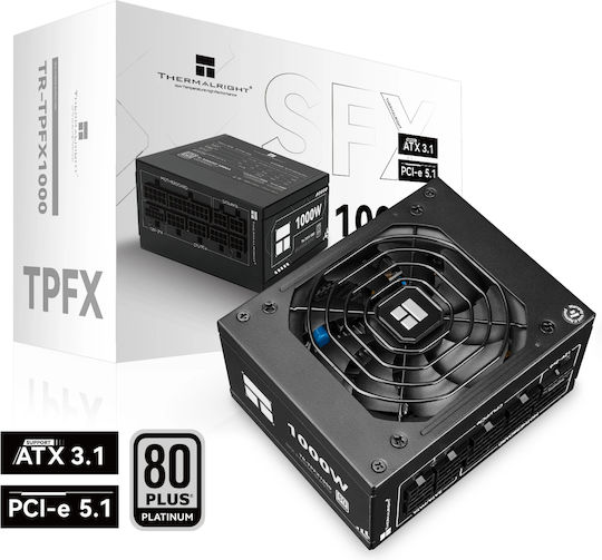 Thermalright TPFX-1000 1000W Μαύρο Τροφοδοτικό Υπολογιστή Full Modular 80 Plus Platinum