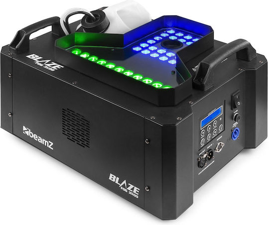 BeamZPro Μηχανή Καπνού LED 3500W με Ενσύρματο / Ασύρματο Χειριστήριο και Δυνατότητα Σύνδεσης με Κονσόλα Φωτισμού