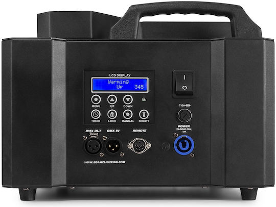 BeamZPro Μηχανή Καπνού LED 3500W με Ενσύρματο / Ασύρματο Χειριστήριο και Δυνατότητα Σύνδεσης με Κονσόλα Φωτισμού
