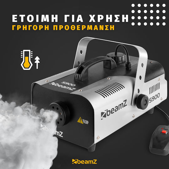BeamZPro S900 Fog Machine 900W Wired Remote