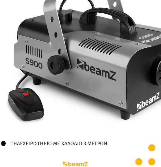 BeamZPro S900 Fog Machine 900W Wired Remote